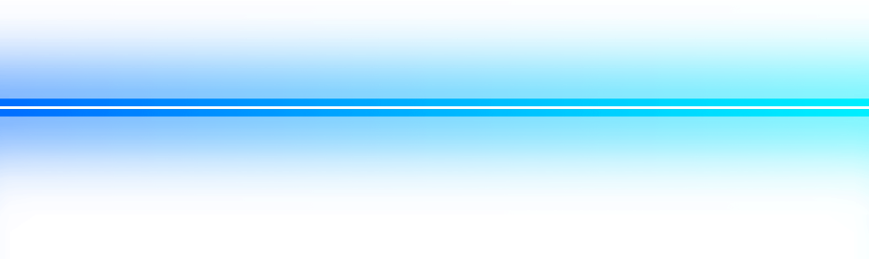 Blue Neon Light Gradient Line